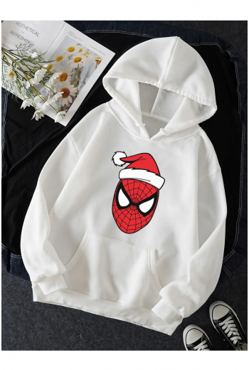 Spiderman Merry Christmas Kapşonlu Sweatshirt Spiderman Merry Christmas Kapşonlu Sweatshirt