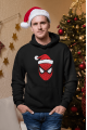 Spiderman Merry Christmas Kapşonlu Sweatshirt