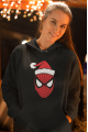 Spiderman Merry Christmas Kapşonlu Sweatshirt