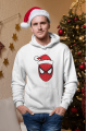 Spiderman Merry Christmas Kapşonlu Sweatshirt