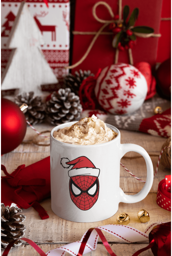 Spiderman Merry Christmas Kupa Bardak