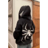 Spiderman Sırt Baskılı Şapkası Örümcek Göz Detaylı Kapuşonlu Sweatshirt Hoodie