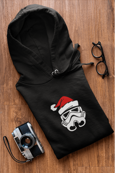 Star Wars Stormtrooper Yeni Yıl Kapşonlu Sweatshirt