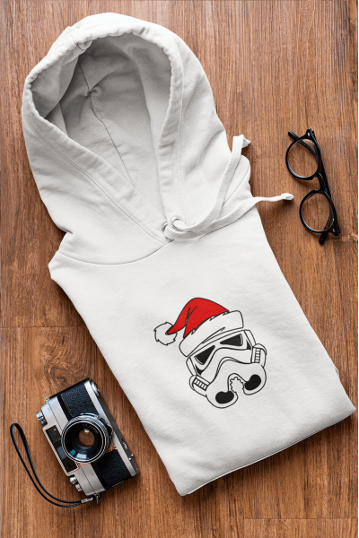 Star Wars Stormtrooper Yeni Yıl Kapşonlu Sweatshirt