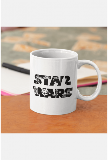 Star Wars Yazılı Kupa Bardak  Star Wars Yazılı Kupa Bardak