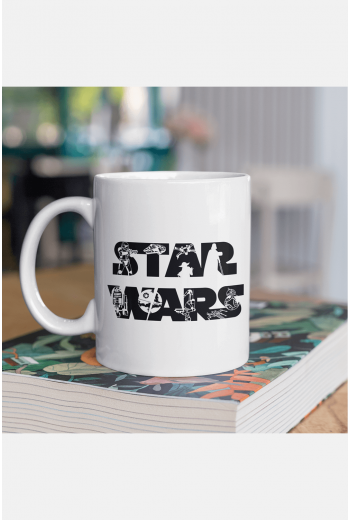 Star Wars Yazılı Kupa Bardak  Star Wars Yazılı Kupa Bardak