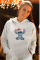 Stitch Yılbaşı Kapşonlu Sweatshirt