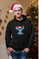 Stitch Yılbaşı Kapşonlu Sweatshirt