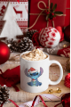 Stitch Yılbaşı Kupa Bardak