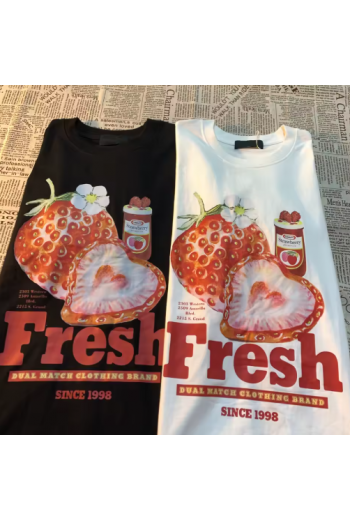 Strawberry Tasarım T-shirt Strawberry Tasarım T-shirt