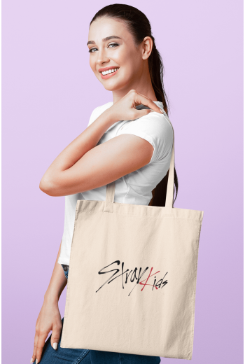 Stray Kids Yazılı Bez Çanta