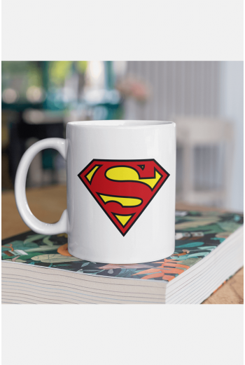 Superman Beyaz Kupa Superman Beyaz Kupa