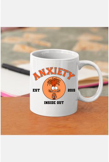 Ters Yüz Anxiety Kupa Bardak