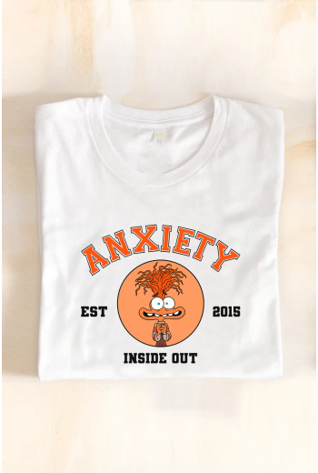 Ters Yüz Endişe Anxiety T-shirt