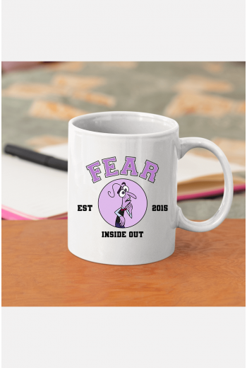 Ters Yüz Fear Kupa Bardak Ters Yüz Fear Kupa Bardak