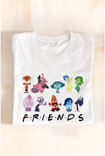 Ters Yüz  Friends Tasarım T-shirt Ters Yüz  Friends Tasarım T-shirt