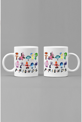 Ters Yüz Friends Kupa Bardak  Ters Yüz Friends Kupa Bardak