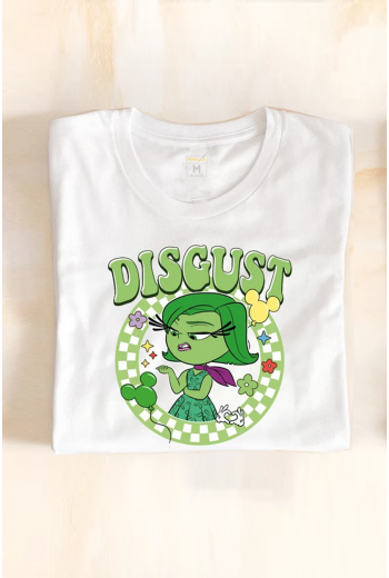 Ters Yüz İğrenme Disgust T-shirt