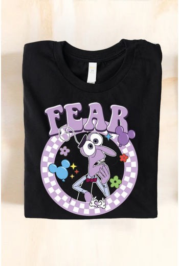 Ters Yüz Korku Fear T-shirt 
