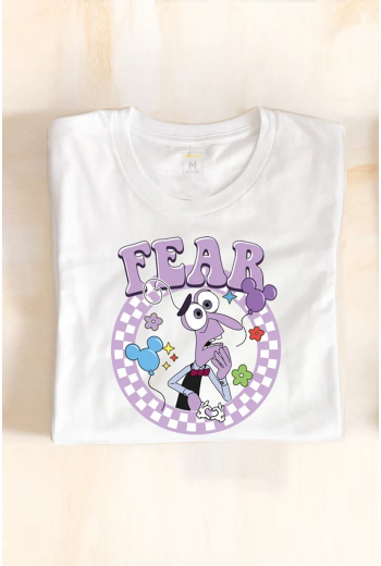Ters Yüz Korku Fear T-shirt  Ters Yüz Korku Fear T-shirt