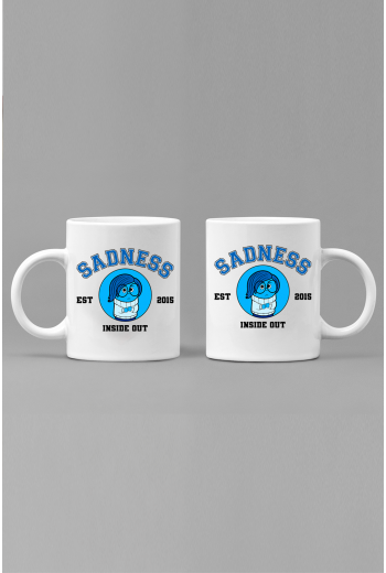 Ters Yüz Sadness Kupa Bardak Ters Yüz Sadness Kupa Bardak
