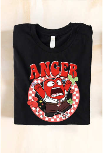 Ters Yüz Sinirli Anger T-shirt Ters Yüz Sinirli Anger T-shirt
