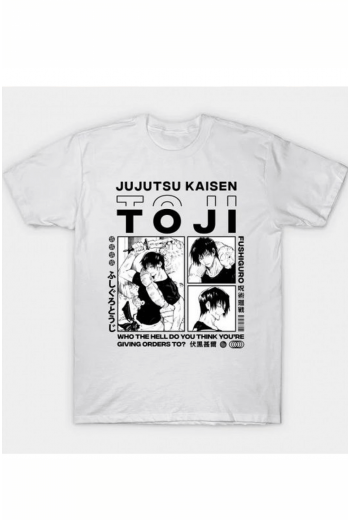 Toji Fushiguro Kolaj T-shirt