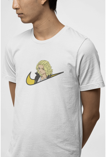 Tokyo Revengers Mikey Minimal Logo Tişört