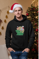 Tom ve Jerry Logolu Yeni Yıl Kapşonlu Sweatshirt