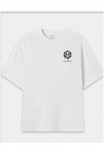 Trafalgar Law Shambles Beyaz T-shirt