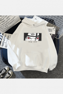 Uchiha İtachi Sharingan Eyes Kapşonlu Sweatshirt Uchiha İtachi Sharingan Eyes Kapşonlu Sweatshirt