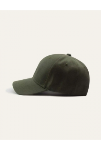 Unisex Düz Haki Renk Basic Şapka Cap