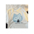 Y2K Kawaii Kore Tarzı The Moon Beyaz T-shirt